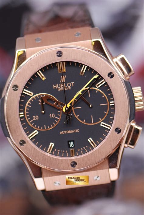 hublot rose gold watch|hublot classic fusion rose gold.